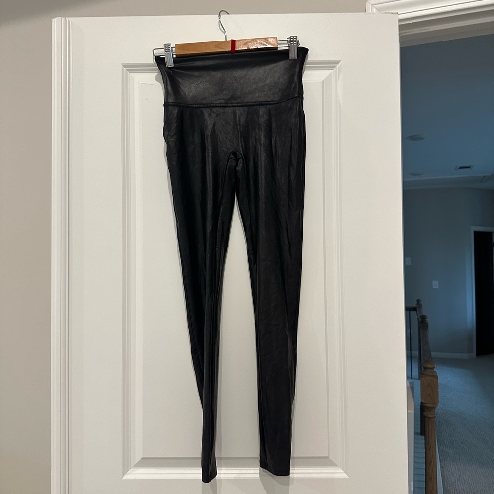 Spanx Leather Leggings